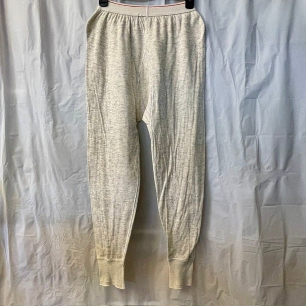 Vtg 50s Duofold 622 2-Layer Wool Thermal Long Johns Gray Sz 38 Mohawk NY USA - Picture 4 of 6